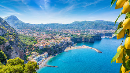 De solmodne citroner fra Sorrento